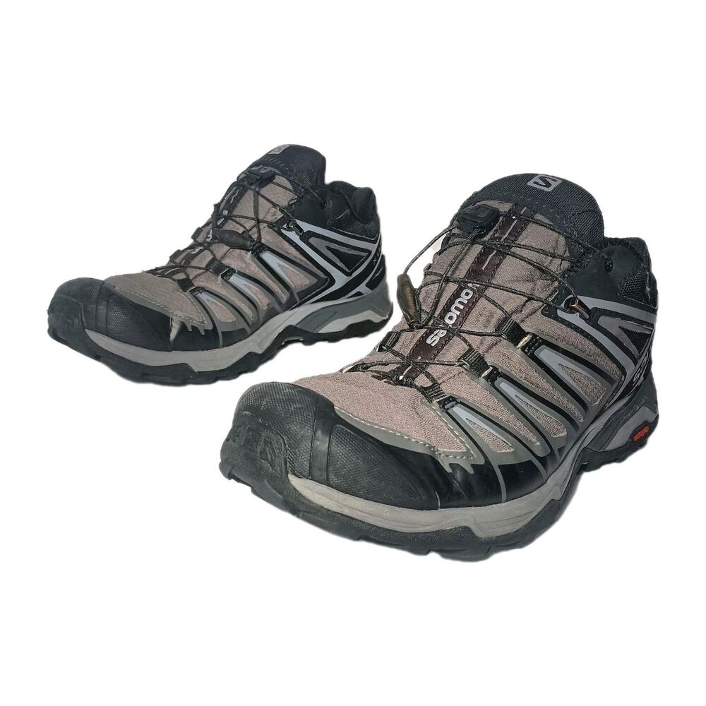 Salomon X Ultra 3 GTX Men's Size 9.5 Trail Running Shoes Gray
